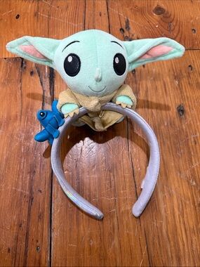 Disney Star Wars Mandalorian Child Grogu Baby Yoda Mouse Ears Headband 2022